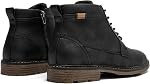 Bottes de cheville casual homme avec fermeture éclair et dentelle , fermeture à glissière latérale pour faciliter le fonctionnement, support confortable, port quotidien, travail, extérieur, occasion occasionnelle