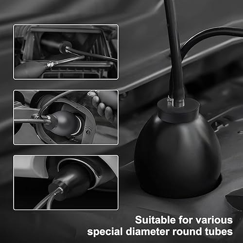 Miniatura 3 de Adaptador universal de admisión rápida con vejiga expandible sellada de alta resistencia, detector de fugas de combustible para vehículos de 12 V