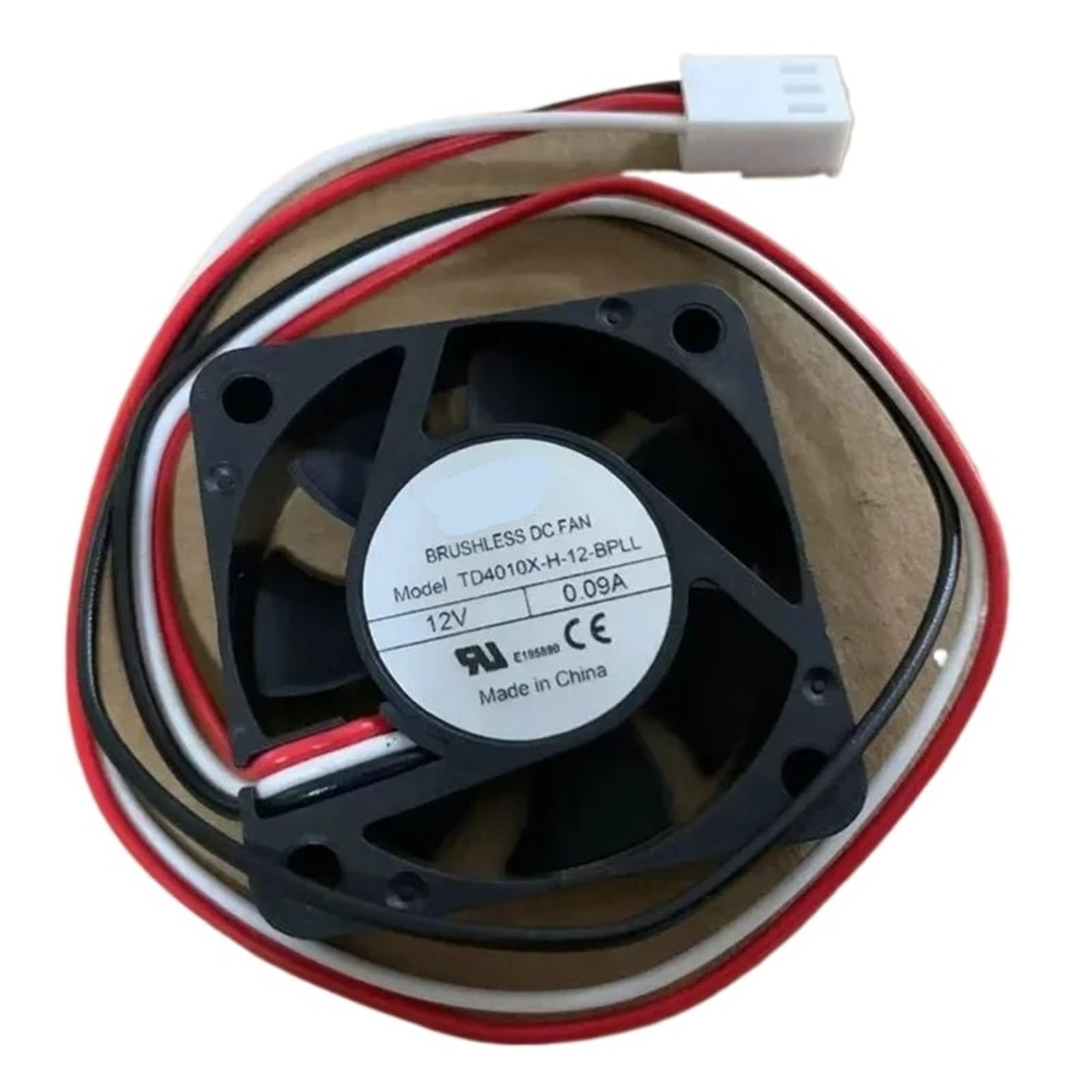YMUGUEGH TD4010X-H-12-BPLL 4010 DC12V 0.09A 4CM 40mm*10mm 3-wire Cooling fan