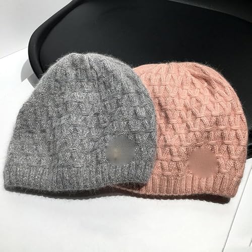 JYHBHMZG Bonés primavera inverno designer hip hop casual gorro feminino chapéu de malha chapéu quent