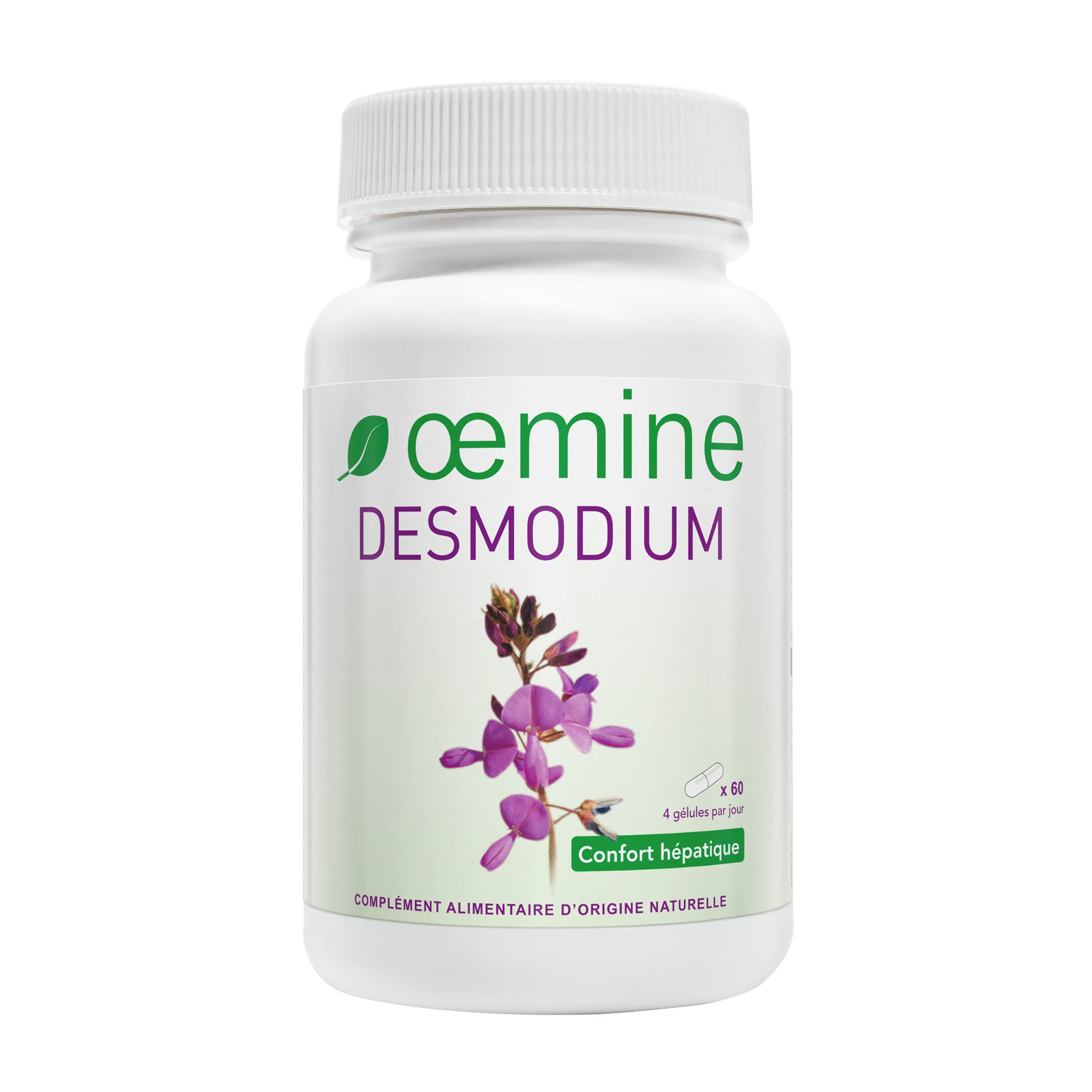 Oemine Desmodium confort du foie 60 Gélules ( l'emballage peut varier)