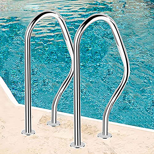 Baranda para Piscina de Acero Inoxidable Antideslizante miniatura 4