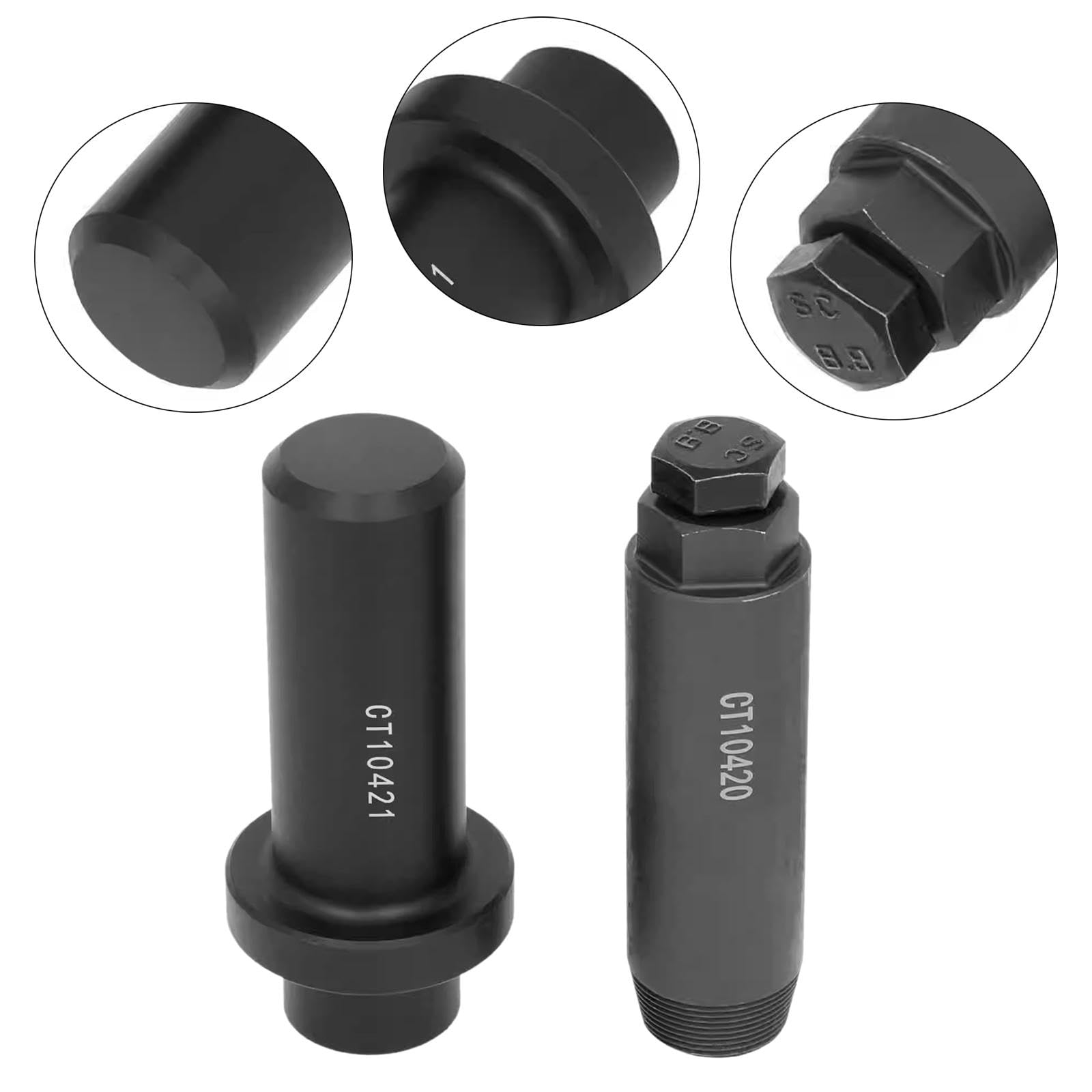 Generic 2 Pezzi Estrattore Paraolio Albero di Trasmissione Auto Strumento Rimozione Installatore Attrezzi Manutenzione Acciaio per Frizione Doppia Adatto a