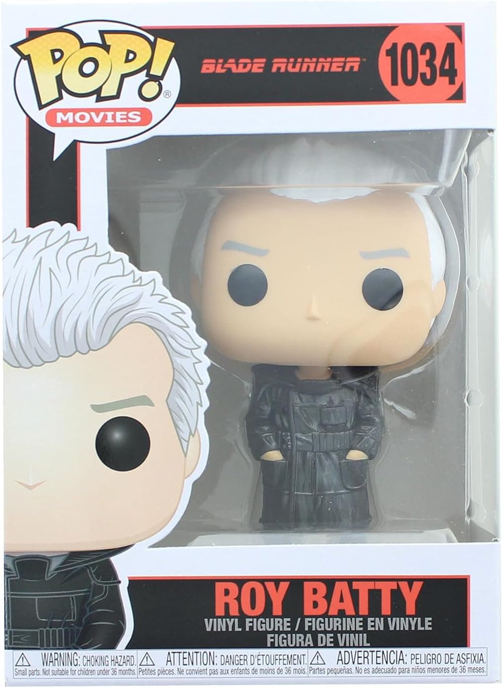 POP! Movie: Blade Runner-Roy Batty Collectible Toy - Blade Runner 1982 - Collectable Vinyl Figure - Gift Idea - Official Merchandise - Toys for Kids & Adults - Movies Fans