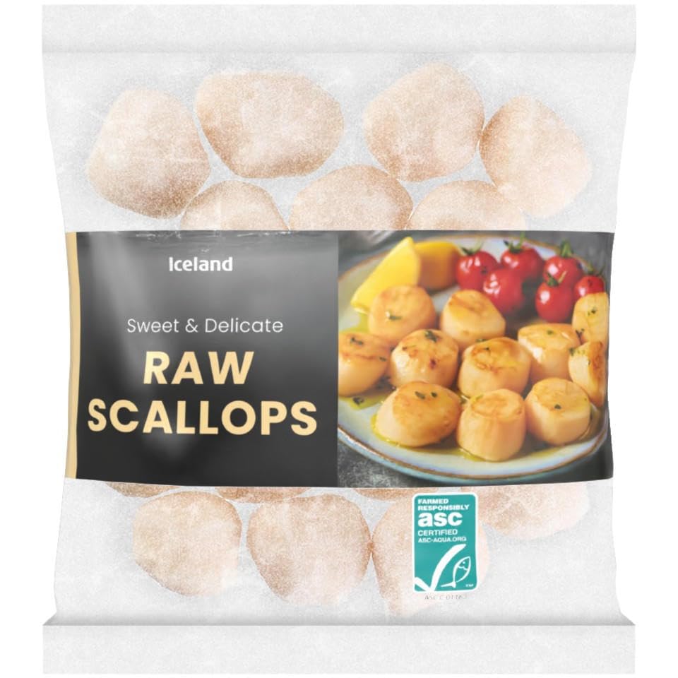 Iceland Raw Scallops 180g