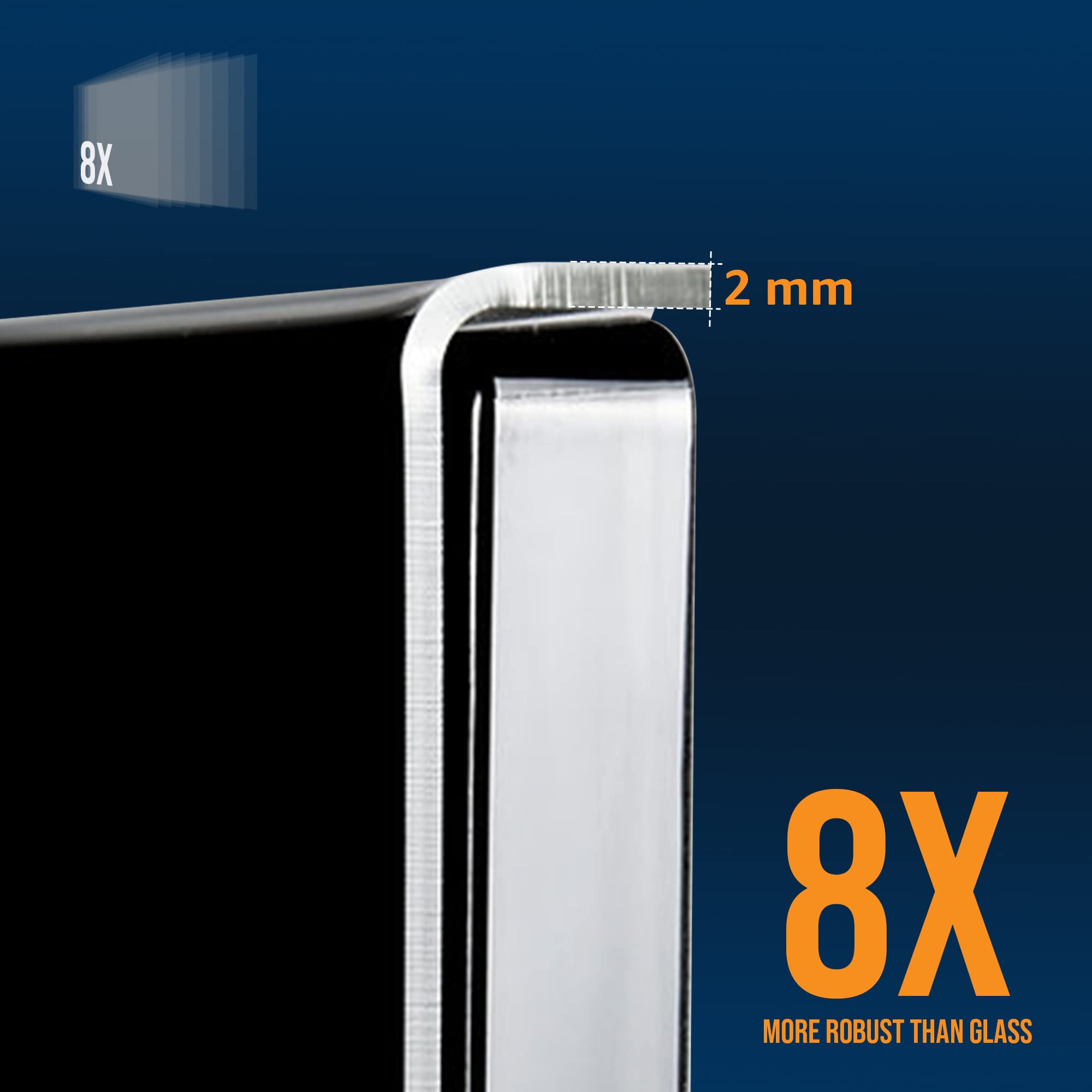 LEYF Protection d'écran TV 82" (32") – Film de protection pour écran LCD, LED, OLED 4K et QLED HDTV
