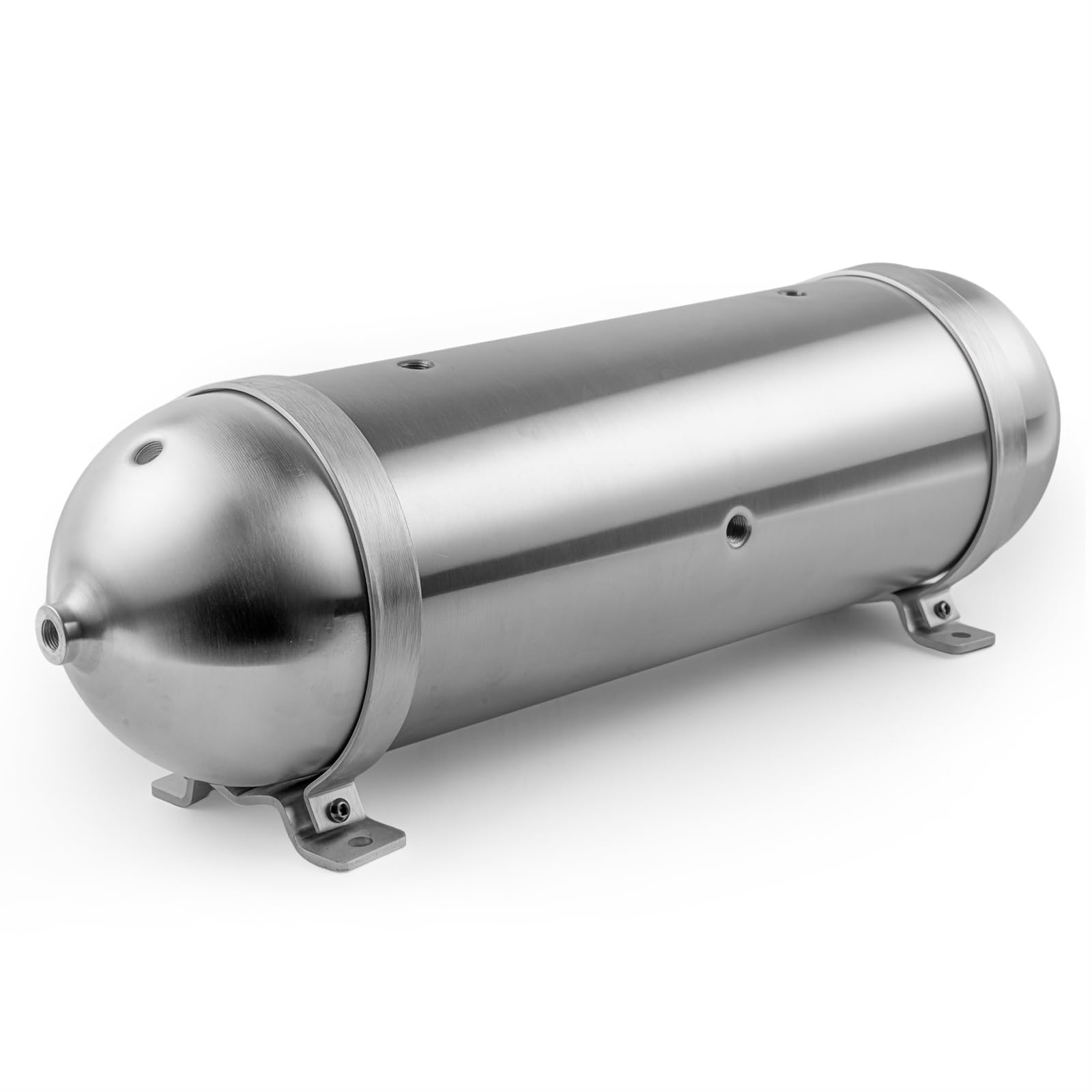 Depósito de aire de aluminio de 3 galones con puertos NPT de 1/4 pulgadas para suspensión de aire