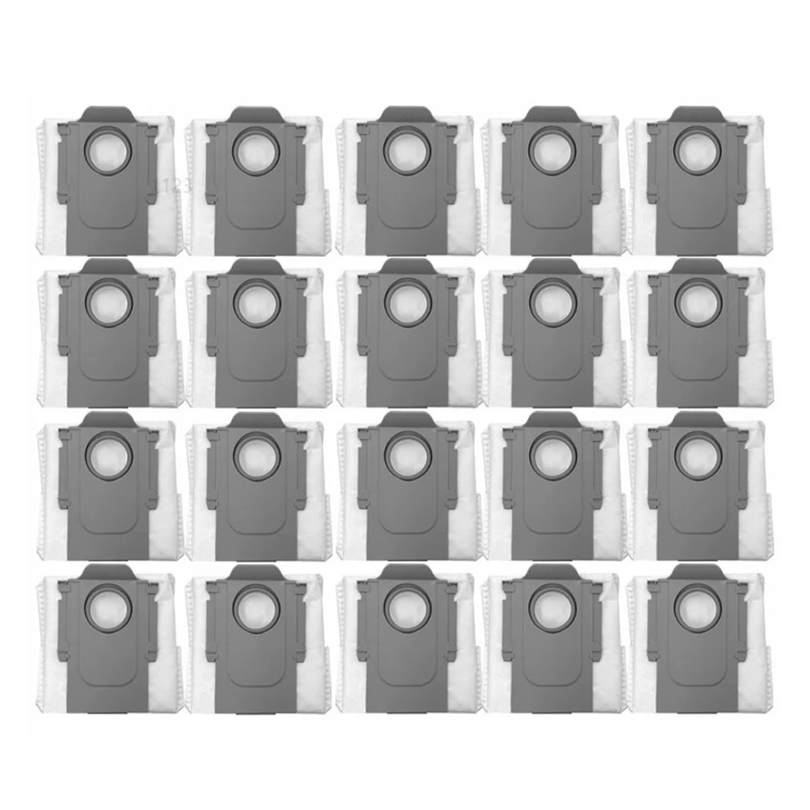 PORRSYDCD Main Side Brushes Mop Cloths HEPA Filters Dust Bags Accessories，Compatible With Roborock S8 MaxV Ultra Robot Vacuum Spare Parts(20pcs)