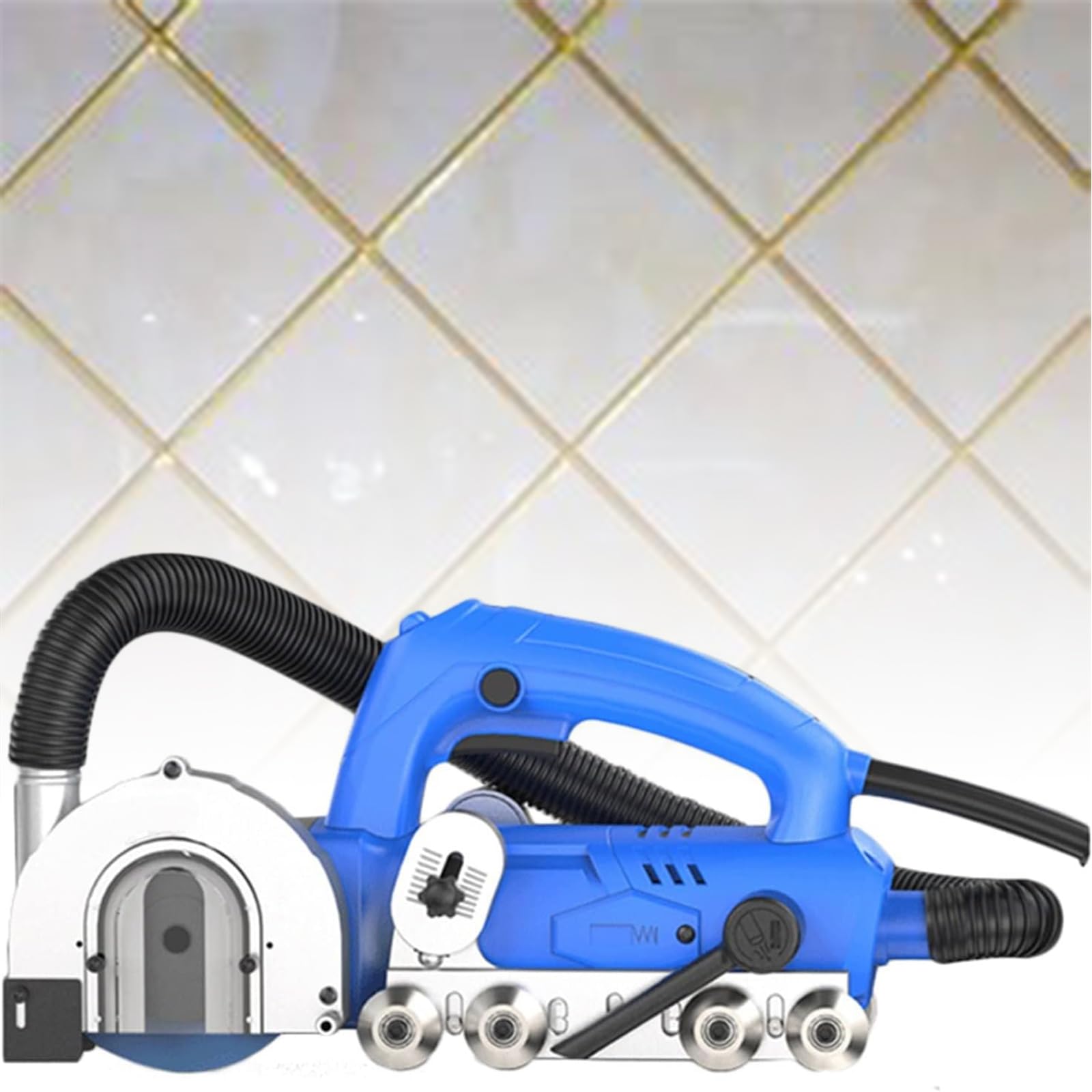GTHTUHFD Tile Cleaner Machine - Electric Seam Cleaning Machine, 9000Rpm, 1200W - Efficient Ceramic Tile Gap Cleaning