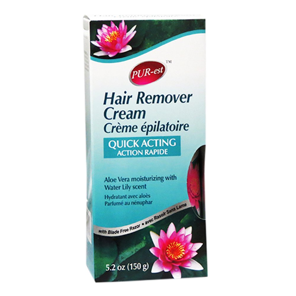 Hair Remover Cream Aloe Vera With Water Lilly Scent 150g