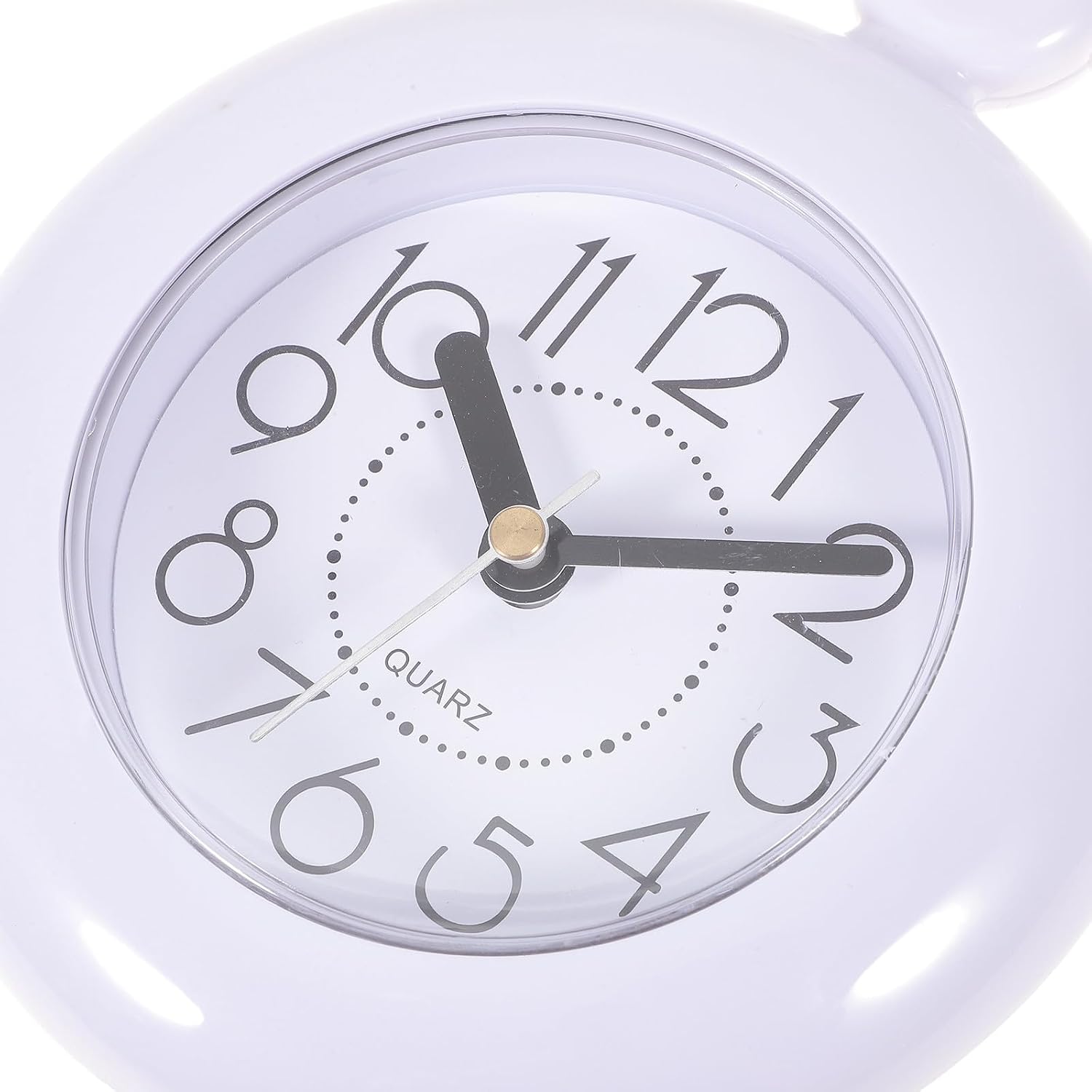 Waterproof Bathroom Wall Clock Silent Hanging Simple Wall Clock for Shower Room Decor Without Battery