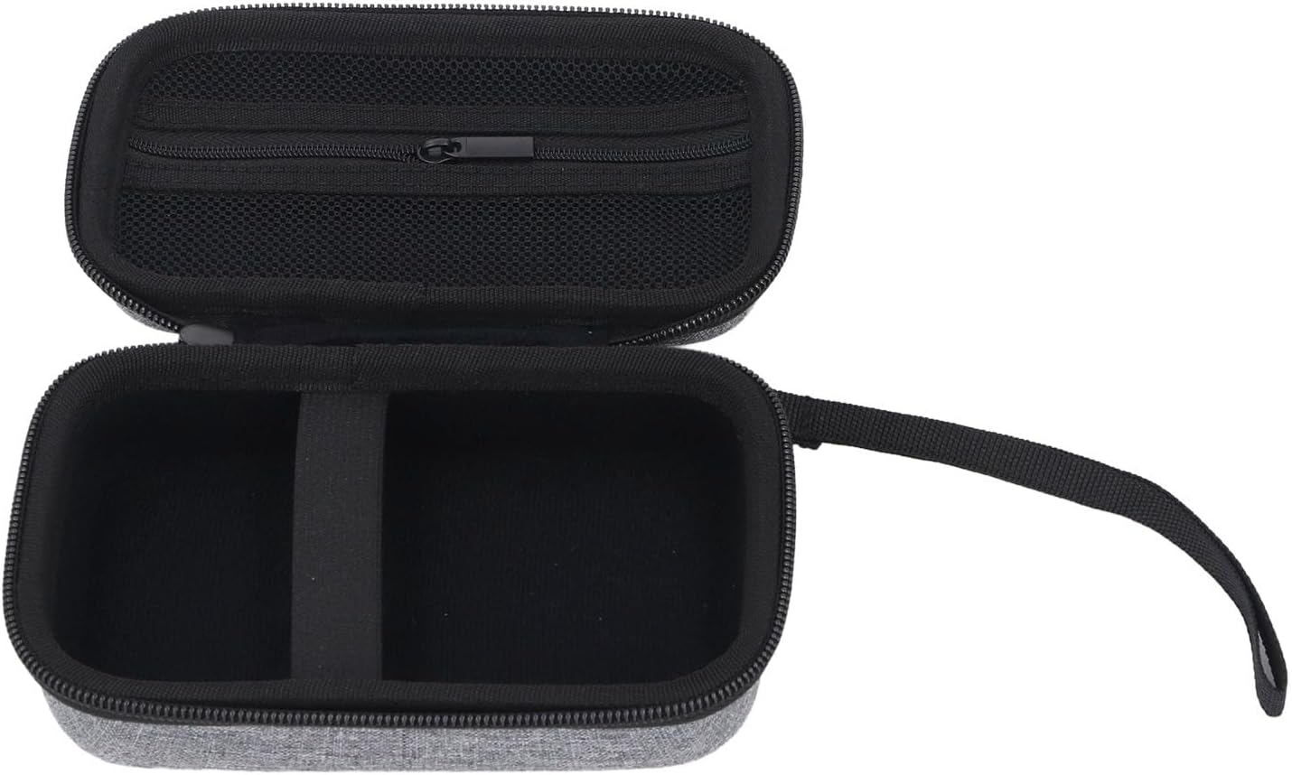 Portable Label Maker Storage Holder, Dust Proof EVA Nylon Case with Elastic Band, Mesh Pocket, Hand Strap and Zipper for Label Printer D30 D35 M02 M02S M02 Pro Q30S Ponek