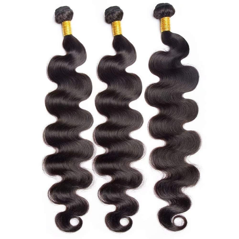Dicht Indische Körperwellen-Menschenhaarbündel, 1/3/4 Bündel für den Alltag | Remy-Haarverlängerungen(16inches 1pc)