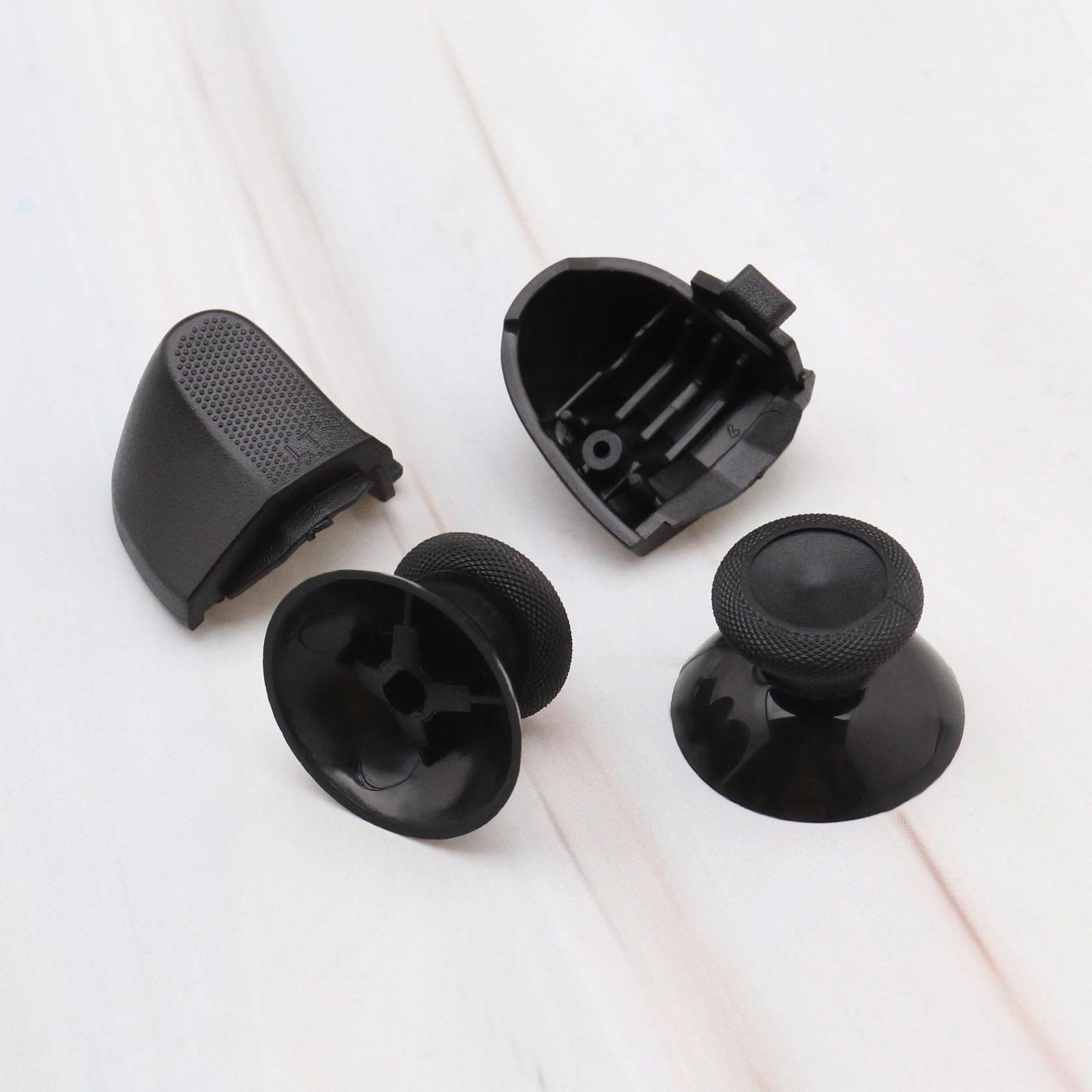 Juego de Botones de Repuesto para Disparador de Parachoques LB RB LT RT Juego de Palanca de Mando Botones con Destornillador T6 T8 Kit Compatible con Xbox Series X Y S El Controlado