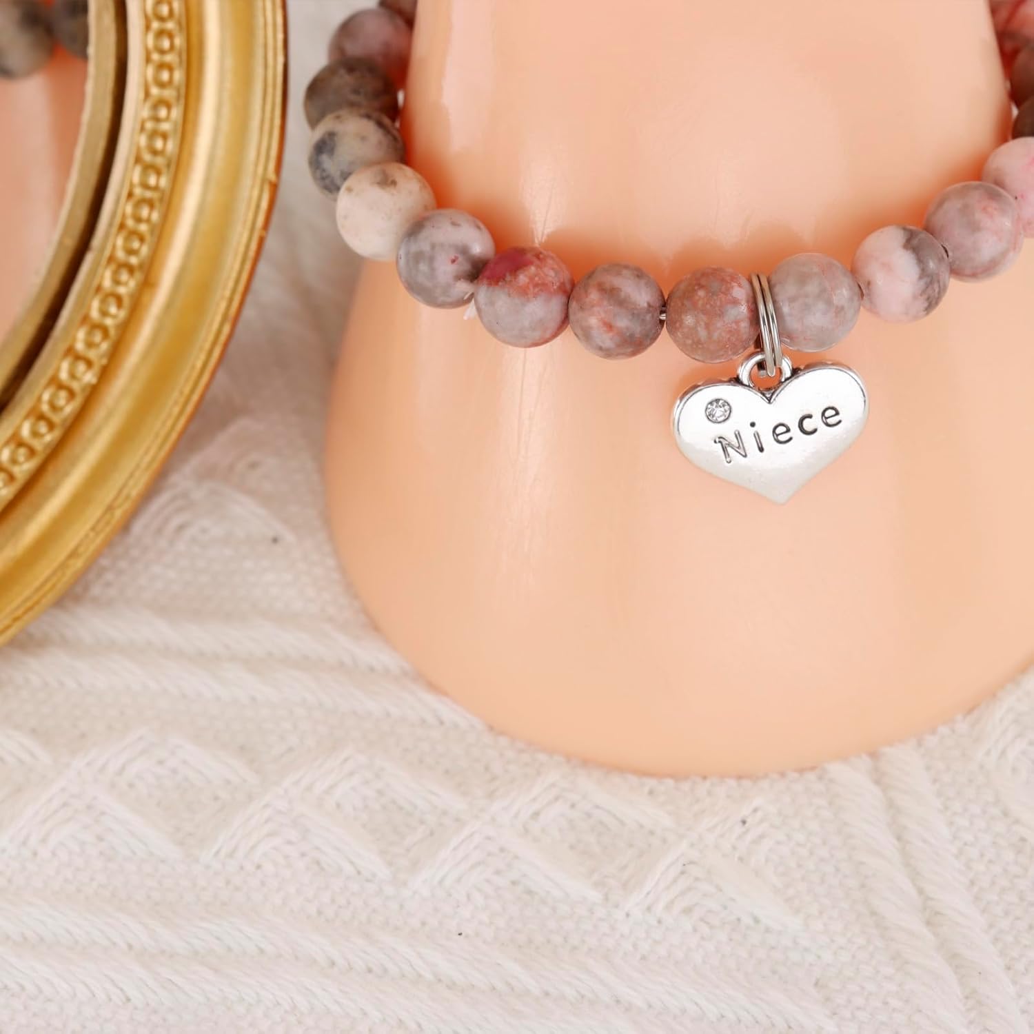 HUTIMY Niece Bracelet from Aunt Auntie Women Jewelry Unique Happy 18Th Birthday Gifts for Niece - Image 6