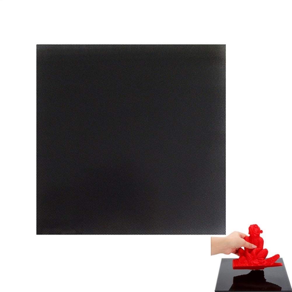 Printer Accessories Kee Pang 3D Printer Platform Heated Bed Build Surface Glass Plate Ultrabase Square Round Lattice Gass Hot Bed Fit for 3D Accessories. (Color : 220x220x4mm Square)