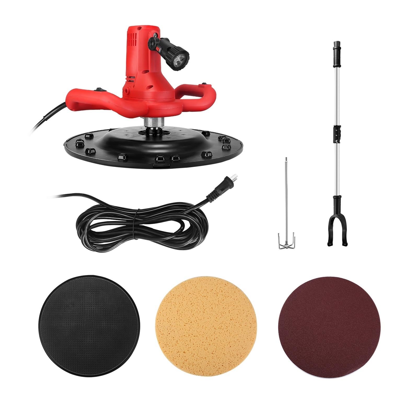 Wall Sander, 1700W Electric Concrete Cement Mortar Trowel Automatic Mixer Plastering Wall Smoothing Polishing Machine