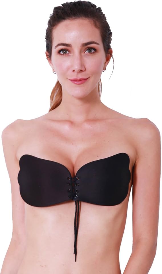 ONine Strapless Self Adhesive Bra Invisible Push Up Bra, Reusable