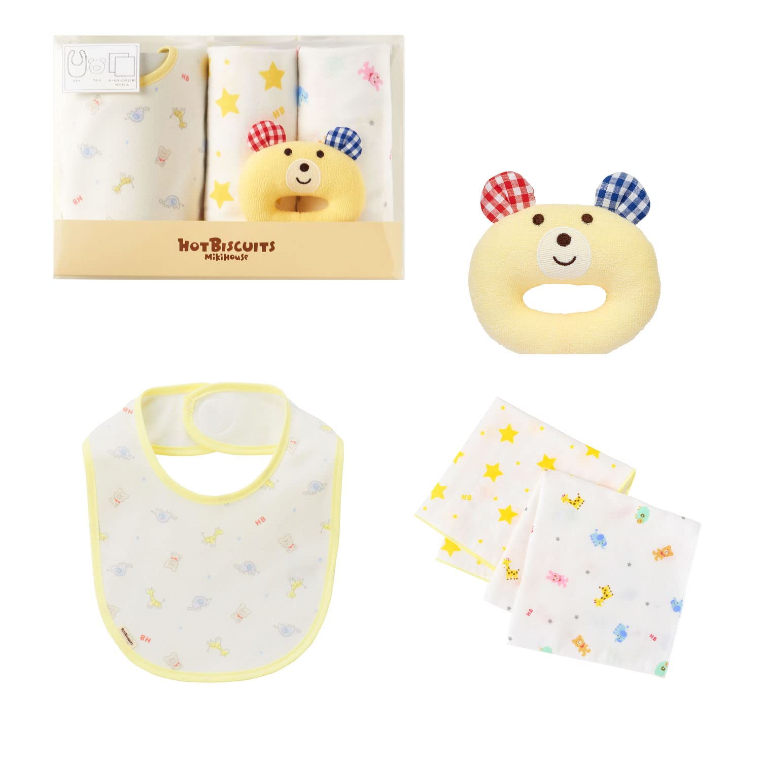 Amazon | [ミキハウス ホットビスケッツ] 小物ギフトセット【クリア