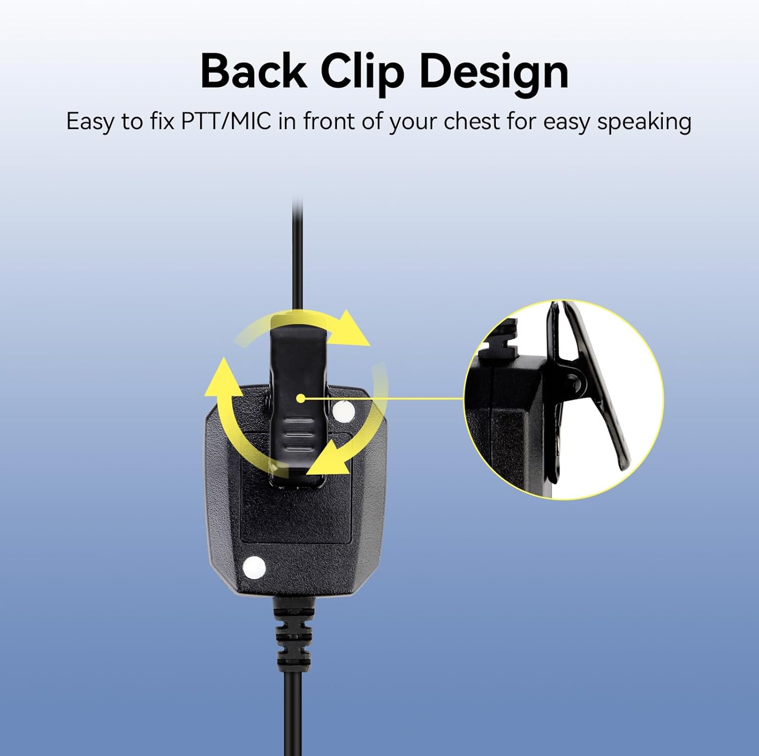 Retevis IP66 Waterproof Two Way Radio Earpiece with Mic,Compatible RT29 RT48 RT47 RT47V RB23 RB46 NR30 RT29D RT83 RT82 Ailunce HD1 HD2 HA1G Motorola EX500 GP328Plus Walkie talkies(4 Pack)