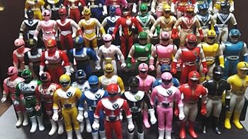 大戦隊ゴーグルファイブ　ソフビ　5体セット ポピー ゴーグルファイブ5体セット/大戦隊ゴーグルファイブ/超
