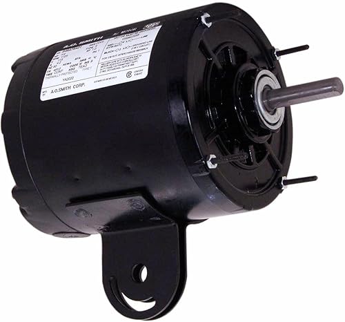 A.O. Smith YA2020 14 HP, 1725 RPM, 1 velocidad, 115 voltios, marco 48YZ, carcasa TEAO, rodamiento de manguito, motor de ventilador de pedestal de