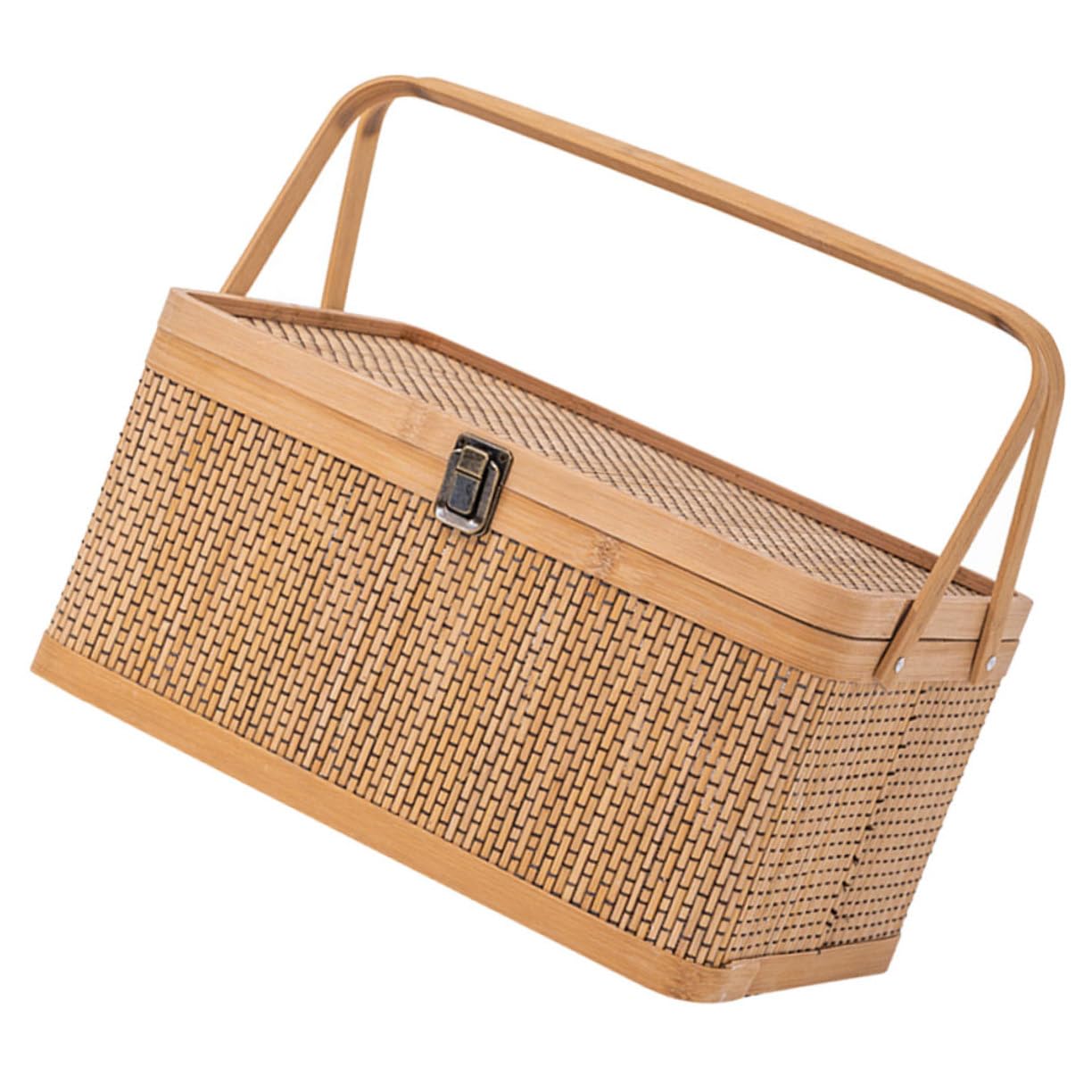 Generic Egg Storage Basket Portable Egg Basket Food Storage Basket Gift Packing Basket Egg Container Bamboo Basket Vegetable Basket Gift Wrapping Basket Knitting Basket Shopping Basket