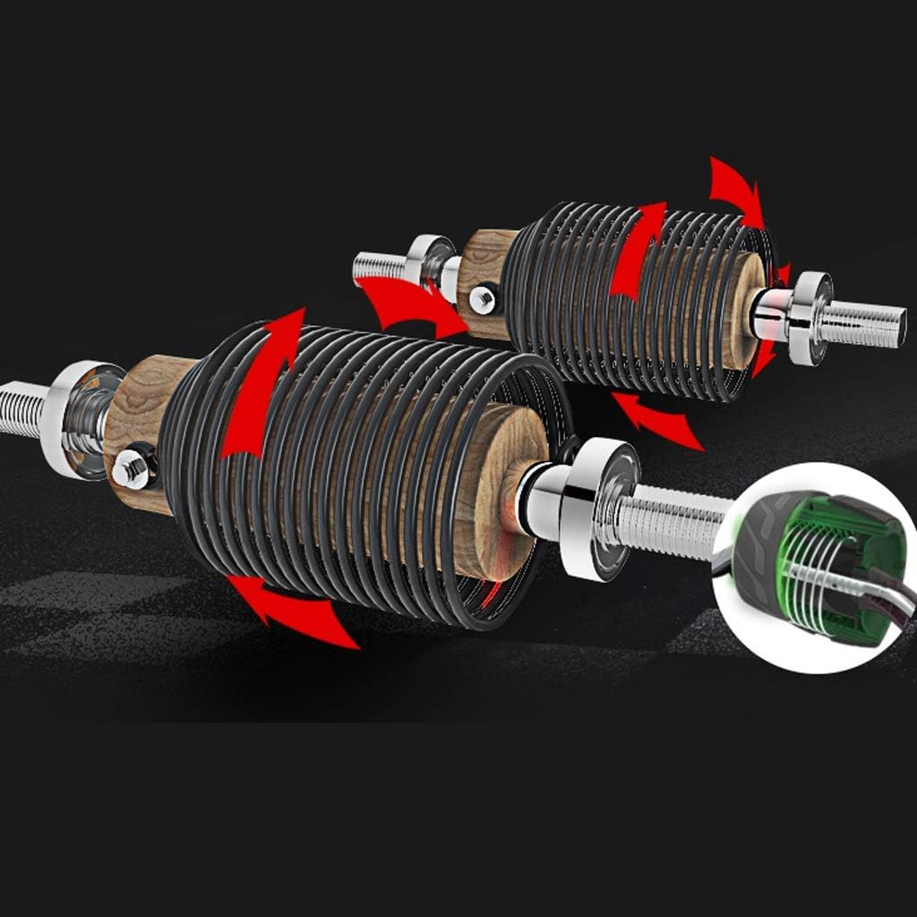 Abdominal Wheel Double Spring Tank Type Rebound Abdominal Muscle Roller Exercise Equipment