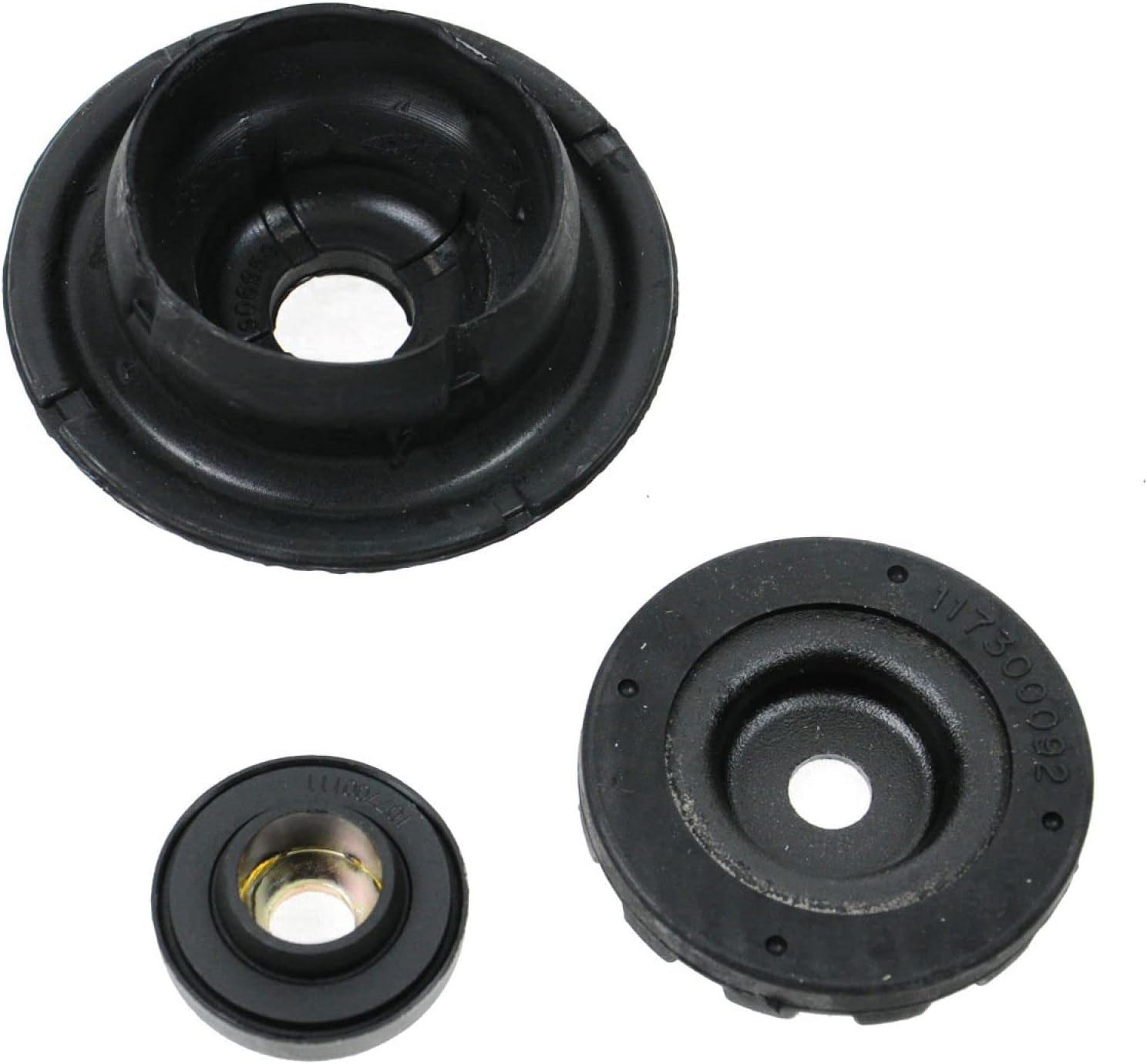 TRQ Front Upper Strut Mount Kit Compatible with 2011-2016 Honda CR-Z 2007-2019 Fit 2016-2020 HR-V 2010-2014 Insight