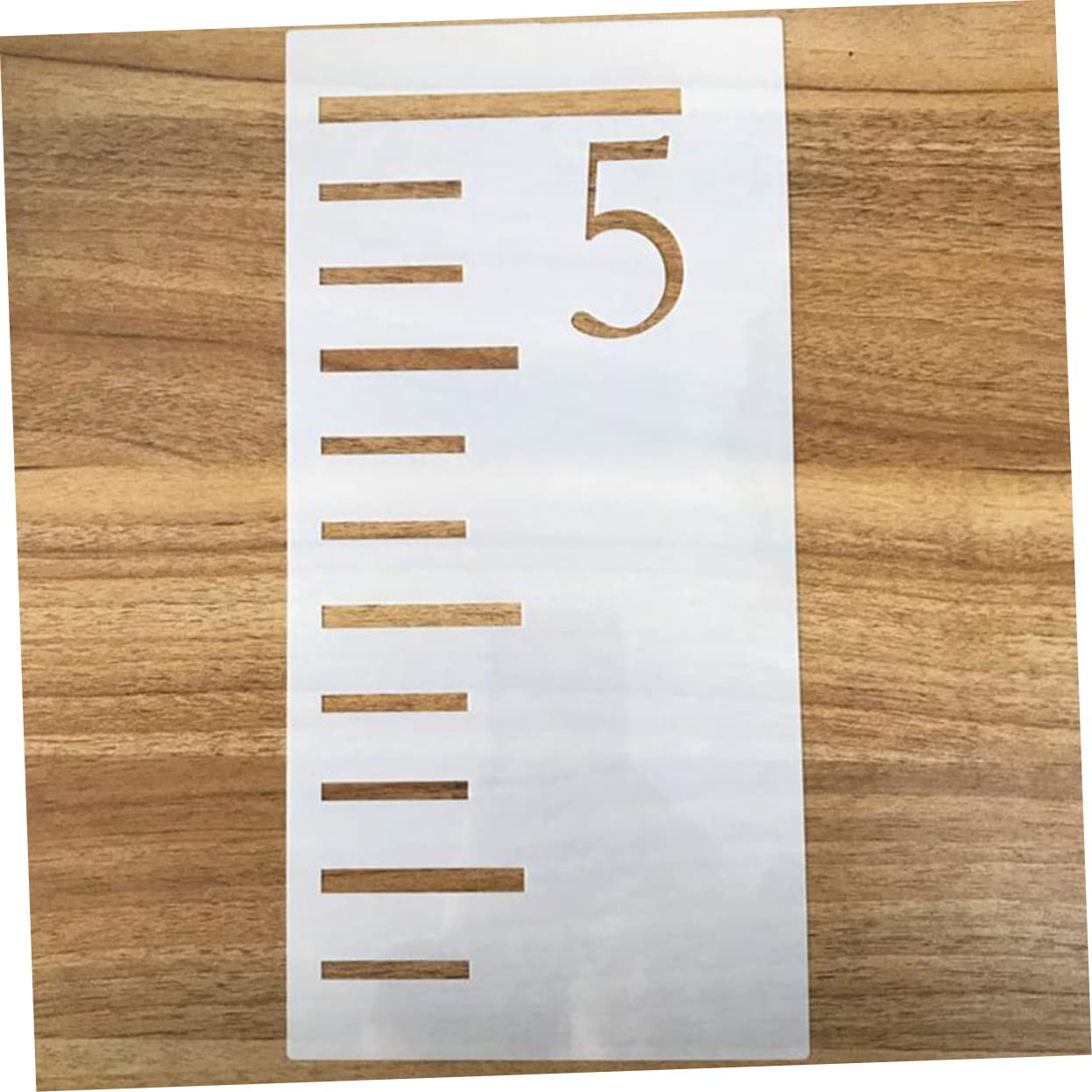 Vaguelly 21pcs Boy Girl Height Growth Chart Stencil Reusable Feet Measuring Ruler Template for Home Decor Accurate Boy Girl Height Measurement Pet Material