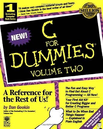 C For Dummies® : Gookin, Dan: Amazon.in: Books
