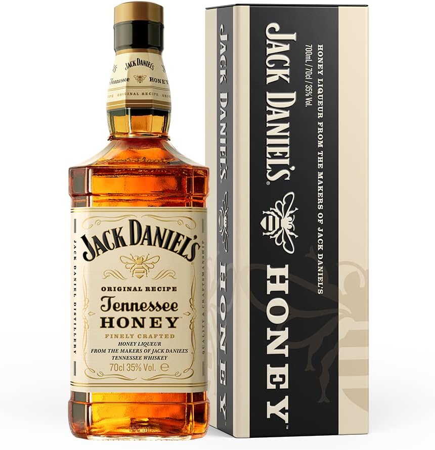 Jack Daniel's Tennessee Honey Whiskey Gift Tin, Honey, 70 cl