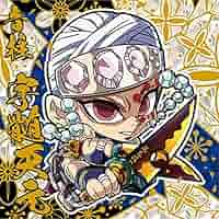 【めい】※激レア「鬼滅の刃」オリジナルスカジャン 宇髄天元 宇髄天元 刺繍スカジャン [アニメ「鬼滅の刃」] | キャラクター