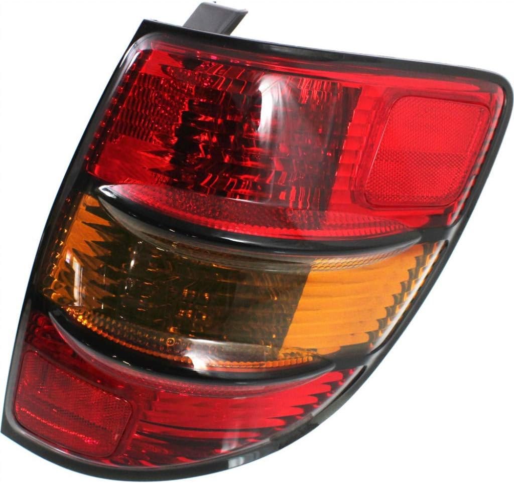CarLights360 For Pontiac Vibe 2003-2008 Tail Light Assembly Driver Side | GM2800192 | 88969948