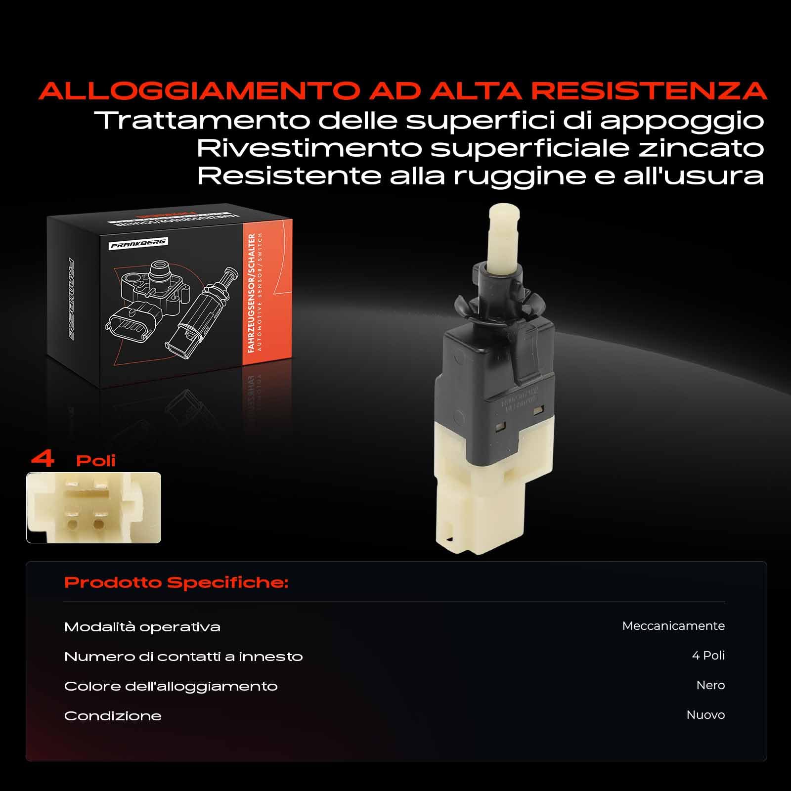 Interruttore luce freno per 2F W169 A150 A160 A170 A180 A200 S211 E200 E220 E230 E240 E270 E280 E300 E320 E350 E400 E500 E55 W211 C219 W639 W245 B150 B160 B170 B180 B200 B906 2002-2021