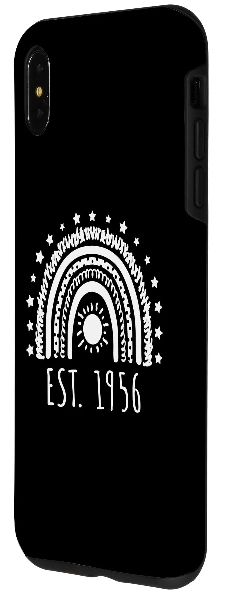 Amazon.com: iPhone XS Max Est 1956 Retro Rainbow Established