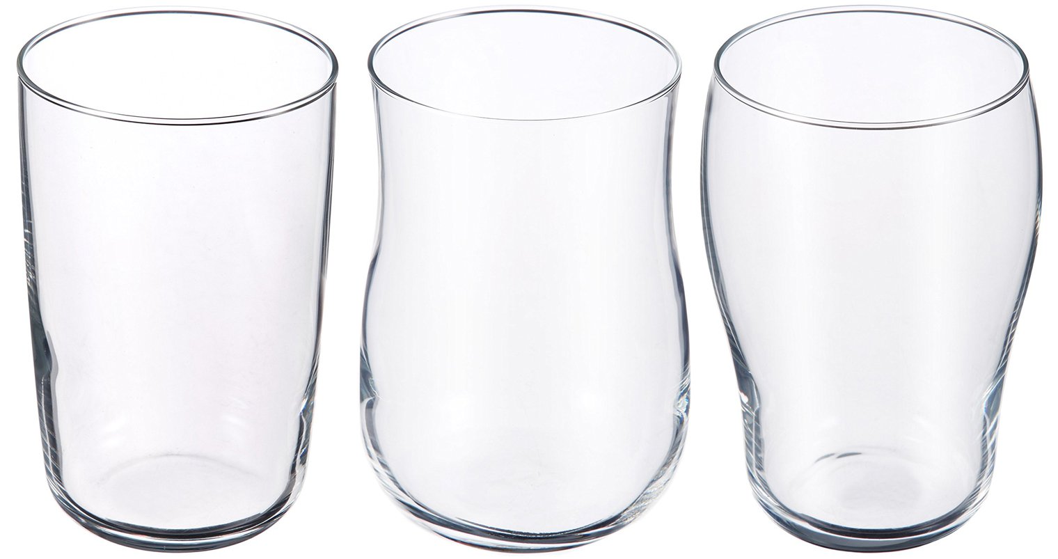 ADERIA S6080 Thin Beer Glass, Craft Beer, Set of 3, Good Design Award, Dishwasher Safe, Made in Japan, Wedding, Father's Day, Mother's Day, Gift, Gift, Popular Ranking, Birthday, Women, Celebration,