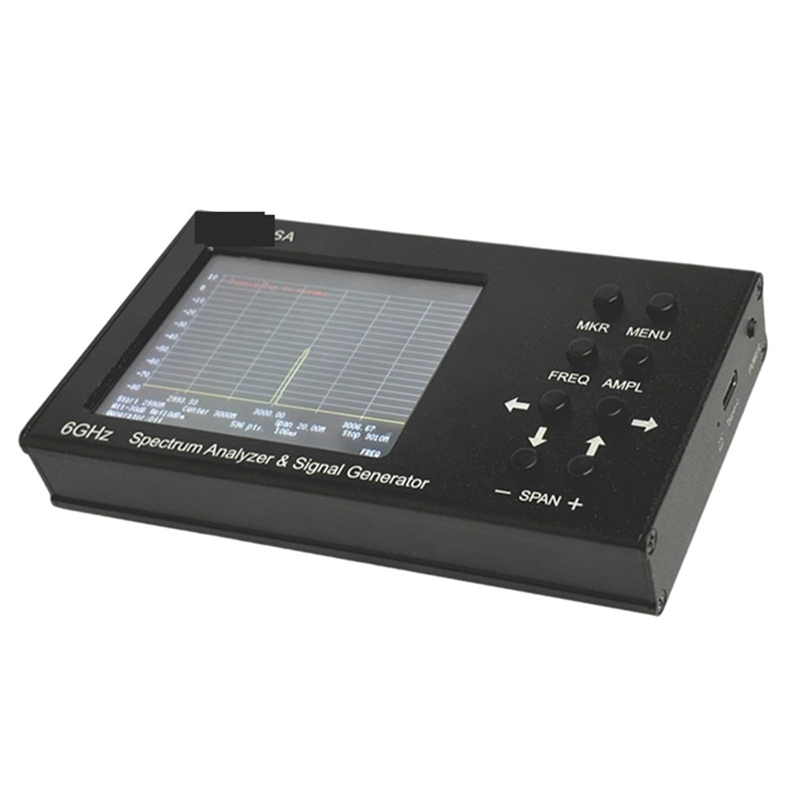 Analizator sieci, SA 6G przenośny cyfrowy analizator widma generator sygnału 35-6200MHz dla 3G 4G LTE CDMA DCS GSM GPRS GLONASS