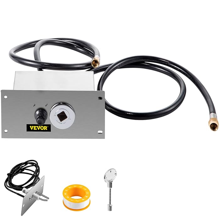 Buy VEVOR Fire Pit Gas Burner Spark Ignition Kit, 300K BTU Fire Pit