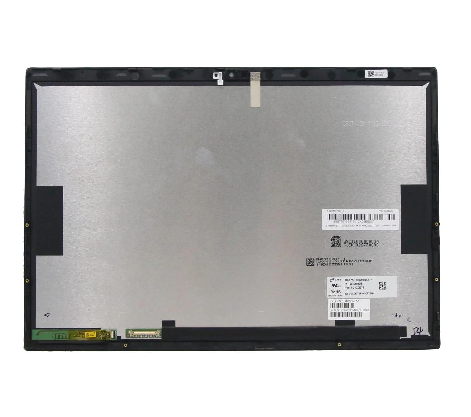 Pantalla táctil de repuesto de 13 pulgadas para Lenovo Yoga Duet 7-13IML05 7-13ITL6 7-13ITL6-LTE pantalla LCD WQHD 2160x1350 30 pines 5D10S39651 5D10S39703