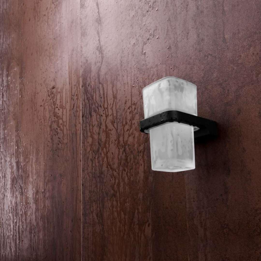 Nimco Maya Premium uchwyt na szczoteczki do zębów z ceramicznym kubkiem, montaż na ścianie, ceramiczny kubek, chromowany mosiądz, wysokiej jakości wykonanie, akcesoria łazienkowe pasujące do każdej