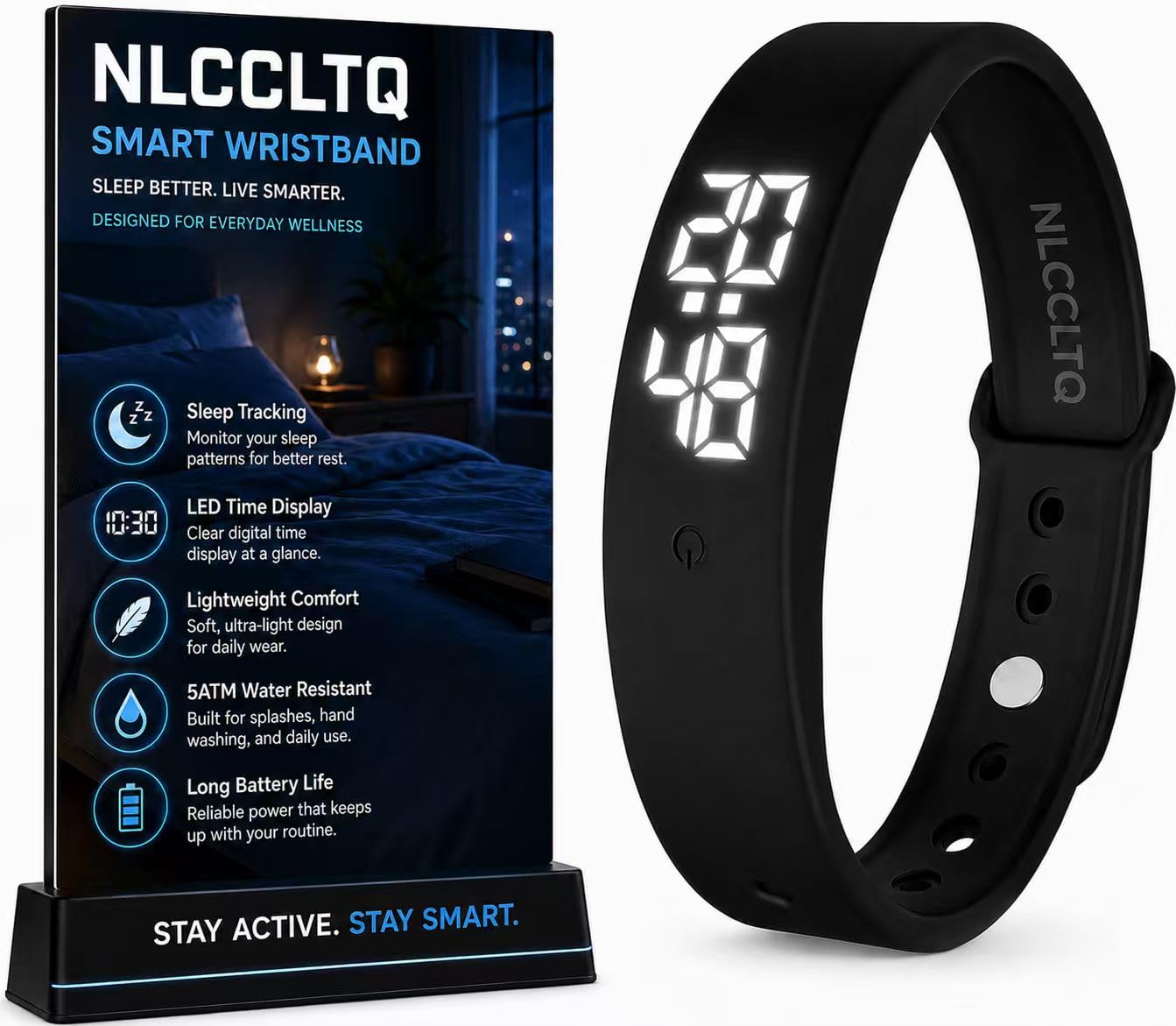 Photo 1 of NLCCLTQ Vibrating Alarm Wristband Watch