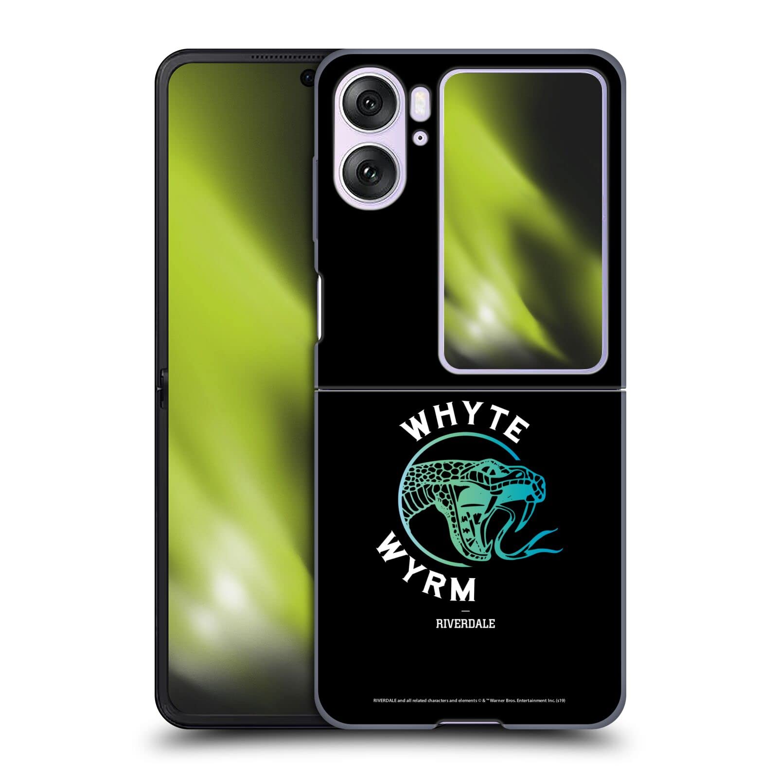 Officially Licensed Riverdale Whyte Wyrm Graphic Art Hard Back Case Compatible with Oppo Find N2 Flip
