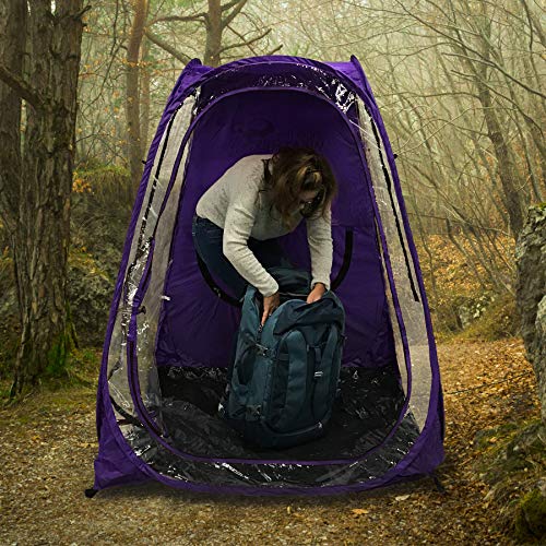 Under The Weather Red Xlpod 1-Person Pop-Up Weather Pod. The Original, Patented Weatherpod #TOP4