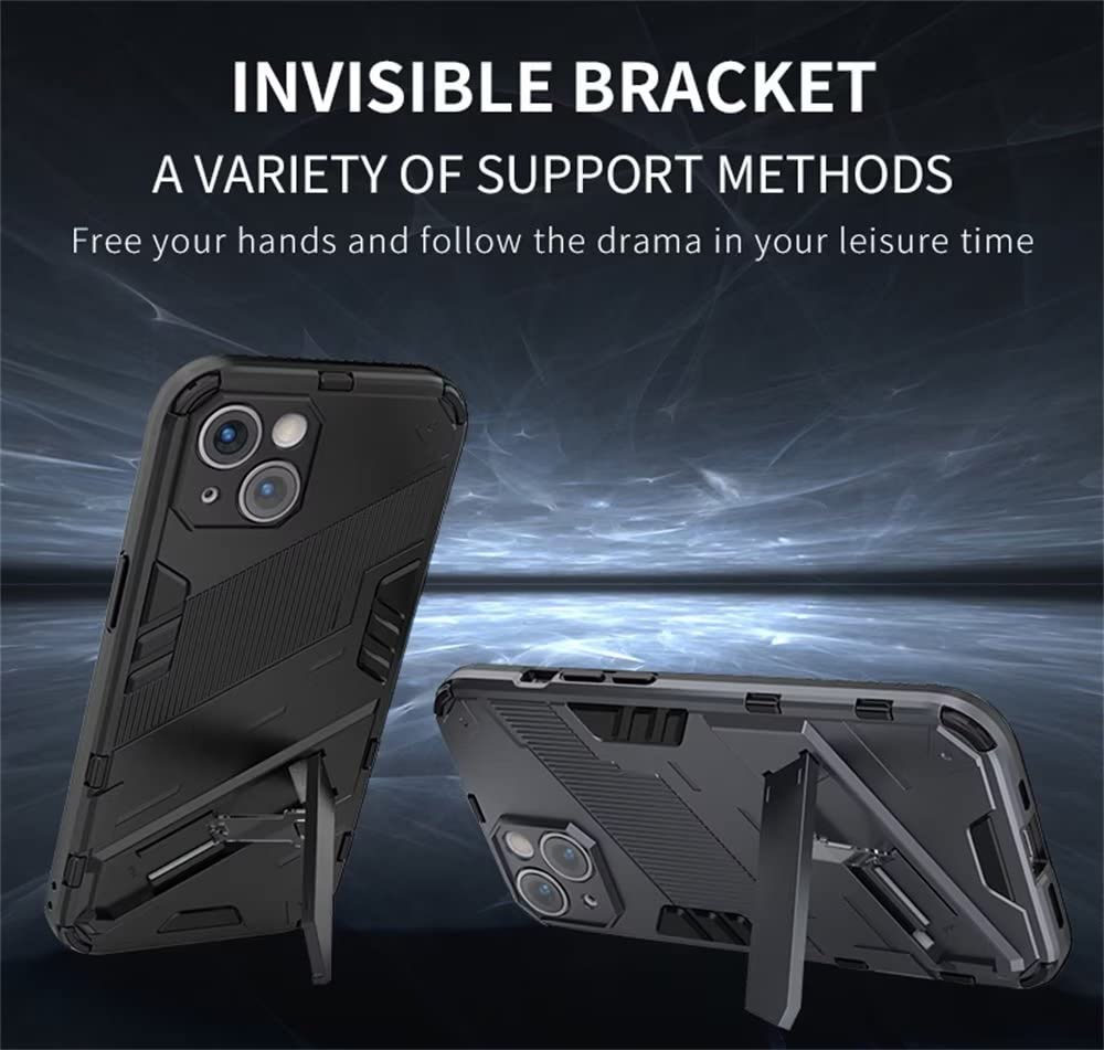 QIYIN Cover per Oppo Reno 8 Pro 5G/Reno8 Pro 5G con Supporto, Antiurto Guscio Protezione Bumper Case Caso, Custodia TPU + PC Hybrid Custodie (Grigio