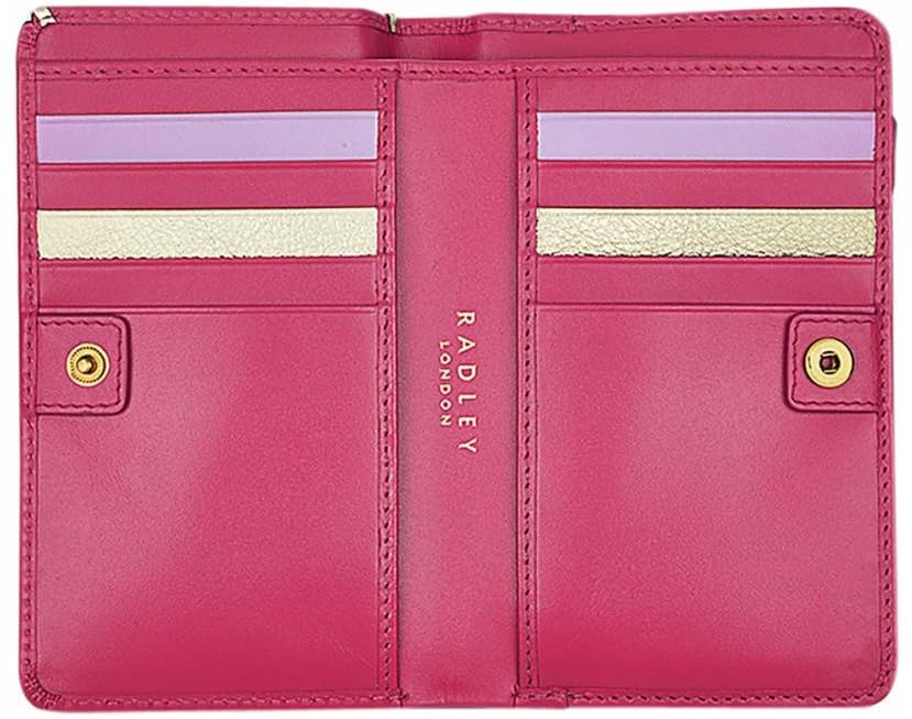 RADLEY Coulis Magic Carousel Medium Bifold Purse, Pink, Pink3