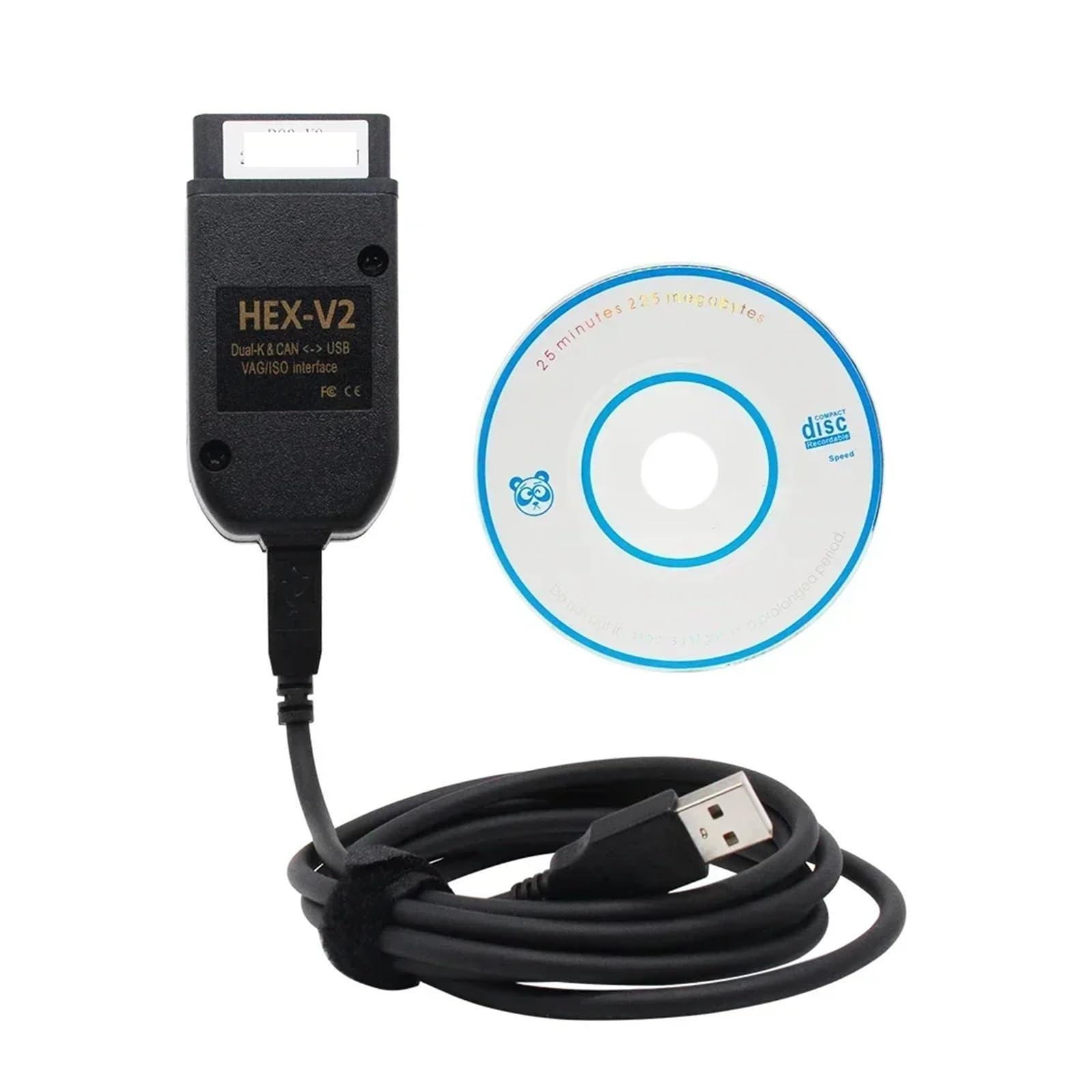 VCDS - Scanner VAGCOM V25.3 per VW/Audi/Skoda/Seat 1996-2017 (multilingue) (inglese)