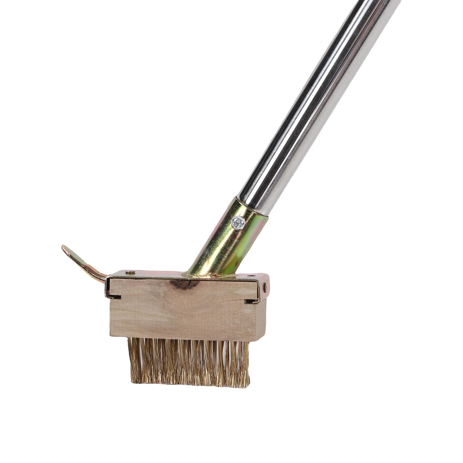 Herramienta desbrozadora de Acero Inoxidable 2 en 1 con Mango Largo para Exteriores
