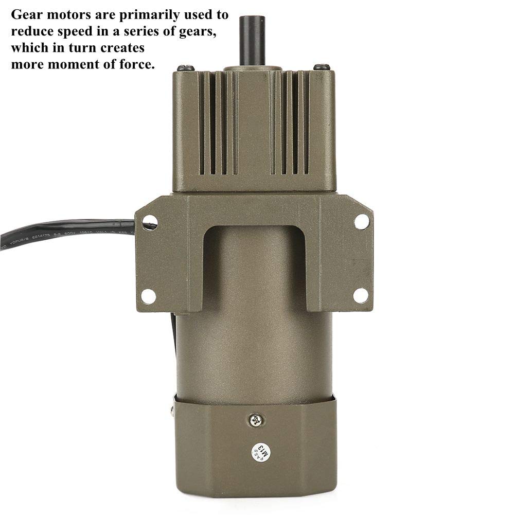 Velocidad ajustable de la desaceleración asincrónica del motor de engranaje monofásico de la CA 220V 90W conveniente para la industria de empaquetado, industria de la máquina-herramienta(20K)