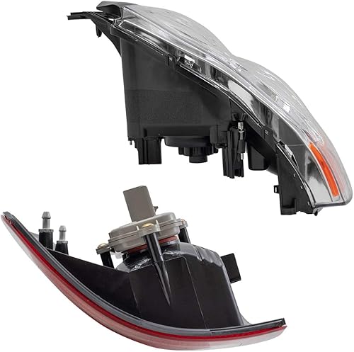 Miniatura 6 de Brock Juego de 4 faros halógenos de repuesto, luces traseras con placas de circuito compatibles con camionetas 1500 2002-2005